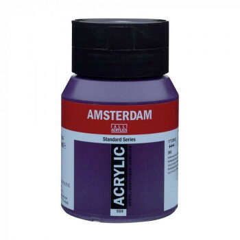 ターレンス アムステルダムアクリリックカラー500ml 568 パーマネントブルーバイオレット 407471【メーカー直送：代金引換不可：同梱不可】【北海道・沖縄・離島は配達不可】