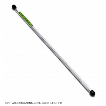 ステンレスパイプ　塩ビ管入り　2.6×2.0×300　(2本入り)【メーカー直送：代金引換不可：同梱不可】【北海道・沖縄・離島は配達不可】
