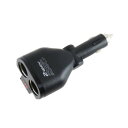 ダイレクト2連ソケット&2USB BS-300【メーカー直送:代金引換不可:同梱不可】【北海道・沖縄・離島は配達不可】