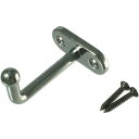 ハイロジック T-601 L形フック クロ-ム 1個入 30601【メーカー直送:代金引換不可:同梱不可】【北海道・沖縄・離島は配達不可】