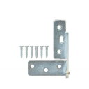 ハイロジック PY-702 キャビネット蝶番(鉄) 2枚入 71702【メーカー直送:代金引換不可:同梱不可】【北海道・沖縄・離島は配達不可】