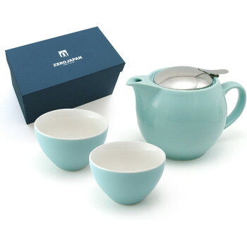 ユニバーサルポット ギフトセット (ユニバーサルティーポット3人用+ティーカップワイド×2) ZG-001 AM【メーカー直送:代金引換不可:同梱不可】【北海道...