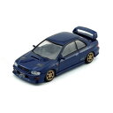 ビ-エムクリエイションズ スバル インプレッサ WRX TypeR3 4-6 ブルー RHD 1/64スケール 64B0259【メーカー直送:代金引換不可:同梱不可】【北海道・沖縄・離島は配達不可】(3)
