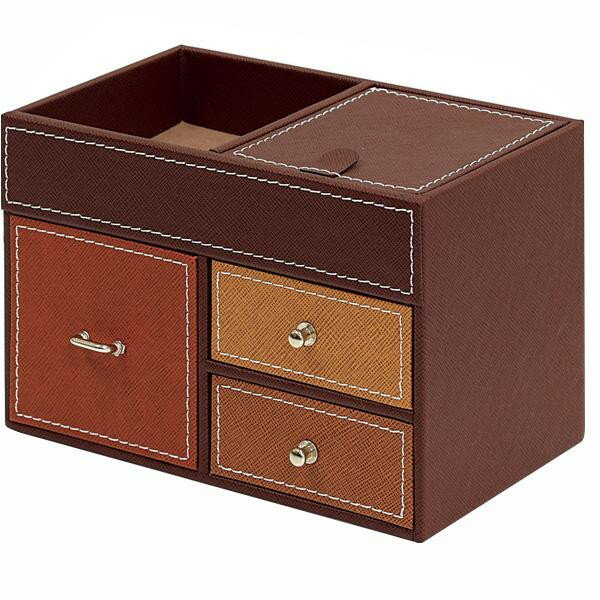 ユーパワー トレジャー チェスト ボックス 3段ワイドチェスト(トレー付) TB-04001【メーカー直送：代金引換不可：同梱不可】【北海道・沖縄・離島は配達不可】