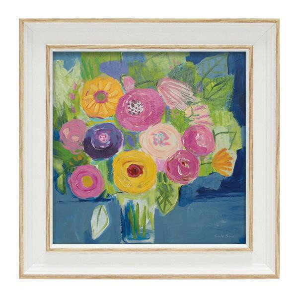 ユーパワー ミニゲル アートフレーム ファリダ ザマン 「ハッピー ブーケ」 FZ-02016【メーカー直送：代金引換不可：同梱不可】【北海道・沖縄・離島は配達不可】