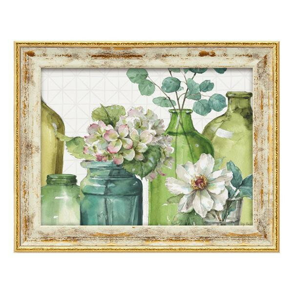 ユーパワー ミニゲル アートフレーム リサ オーディット 「ミックス グリーン」 LA-02501【メーカー直送：代金引換不可：同梱不可】【北海道・沖縄・離島は配達不可】