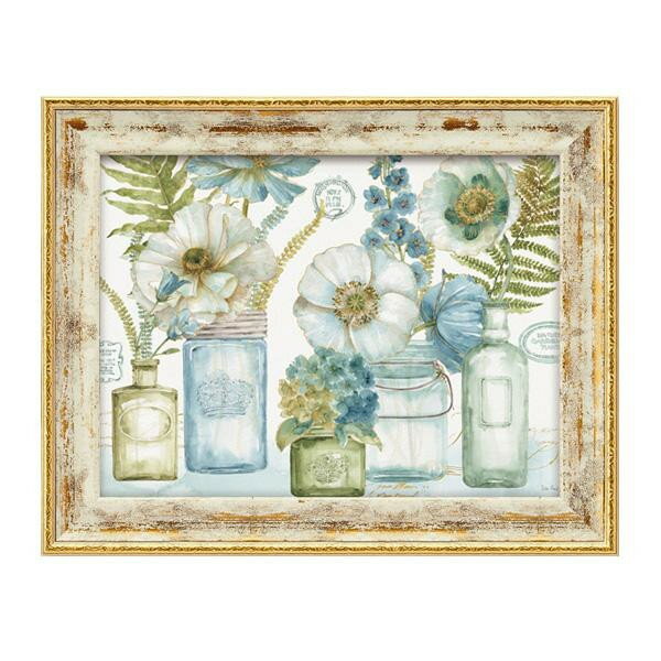 ユーパワー ミニゲル アートフレーム リサ オーディット 「マイ グリーンハウス ブーケ」 LA-02502【メーカー直送：代金引換不可：同梱不可】【北海道・沖縄・離島は配達不可】