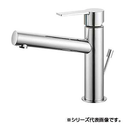 三栄 SANEI column シングルワンホール洗面混合栓 K4750PV-13