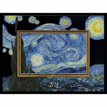 ユーパワー ビッグアートS ゴッホ「星月夜」 BA-04013【メーカー直送：代金引換不可：同梱不可】【北海道・沖縄・離島は配達不可】