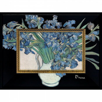 ユーパワー ビッグアートS ゴッホ「アイリス」 BA-04016【メーカー直送：代金引換不可：同梱不可】【北海道・沖縄・離島は配達不可】