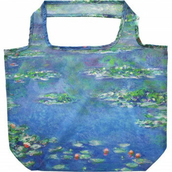 名画エコバッグ モネ「睡蓮II」 AE-00836【配送方法:メール便/同梱不可/代引不可/日時指定不可】【北海道・沖縄・離島は配達不可】