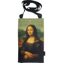 名画 スマホショルダーバッグ レオナルド ダヴィンチ「モナリザ」 AS-00912【メーカー直送:代金引換不可:同梱不可】【北海道・沖縄・離島は配達不可】