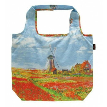 名画クーラーエコバッグ モネ「チューリップ畑」 AE-01522【メーカー直送：代金引換不可：同梱不可】【北海道・沖縄・離島は配達不可】