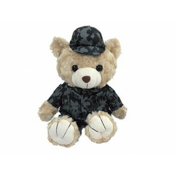 ACアドバンス デジタル迷彩ベア ぬいぐるみ 350mm BEAR011【メーカー直送：代金引換不可：同梱不可】【北海道・沖縄・離島は配達不可】