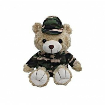 ACアドバンス 迷彩ベア ぬいぐるみ 350mm BEAR003【メーカー直送：代金引換不可：同梱不可】【北海道・沖縄・離島は配達不可】