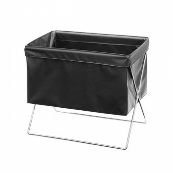 日本製 SAKI(サキ) サイドワゴン 抗菌ターポリン Mサイズ R-354 BK・ブラック【メーカー直送：代金引換不可：同梱不可】【北海道・沖縄・離島は配達不可】