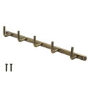 58647 スタイリッシュ 5連ラインフック ゴールド 1個入 00058647-001【メーカー直送:代金引換不可:同梱不可】【北海道・沖縄・離島は配達不可】