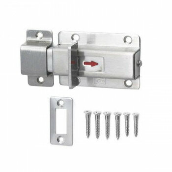 JY-384 ドアラッチ(ステンレス) 1個入 00071384-001【メーカー直送：代金引換不可：同梱不可】【北海道・沖縄・離島は配達不可】