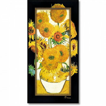 ユーパワー ビッグアート ゴッホ「ひまわり」 BA-10062【メーカー直送：代金引換不可：同梱不可】【北海道・沖縄・離島は配達不可】