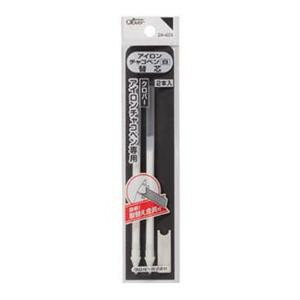 クロバー アイロンチャコペン(白)替芯 2本入 24-424【配送方法:メール便/同梱不可/...