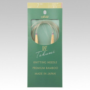 クロバー 「匠」輪針-S　120cm　ジャンボ 7mm 46027【配送方法:メール便/同梱不可/代引不可/日時指定不..