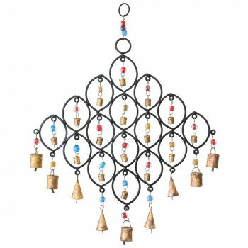 ビーズ付鉄ベル 魚群M 31519821129【メーカー直送：代金引換不可：同梱不可】【北海道・沖縄・離島は配..