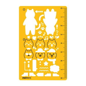 カードサイズテンプレート ネコ(Cat) 8822-833【メーカー直送:代金引換不可:同梱不可】【北海道・沖縄・離島は配達不可】