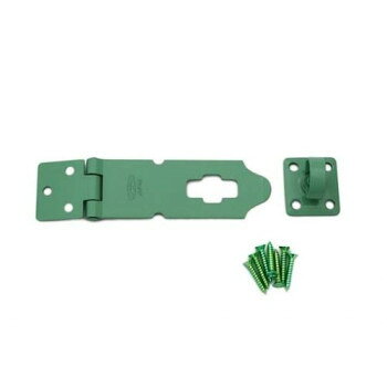 ハイロジック　17558　ストロング掛金　115mm　緑　1個入【配送方法:メール便/同梱不可/代引不可/日時指定不可】【北海道・沖縄・離島は配達不可】