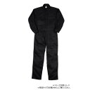 クレヒフク T/Cツナギ ブラック LL 112【メーカー直送:代金引換不可:同梱不可】【北海道・沖縄・離島は配達不可】