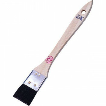 好川産業　黒毛金巻ラック刷毛　45mm　813546