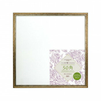 ハンカチ額シャルム50角 DGD 106-715【メーカー直送：代金引換不可：同梱不可】【北海道・沖縄・離島は配達不可】