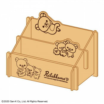 リラックマ 簡単組立 リモコンボックス(ハッピーライフ) RK1357【メーカー直送：代金引換不可：同梱不..