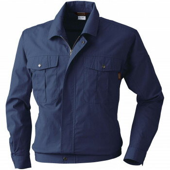 樂天商城 - 桑和 533 長袖ブルゾン LLサイズ ネイビー(1)【メーカー直送：代金引換不可：同梱不可】【北海道・沖縄・離島は配達不可】