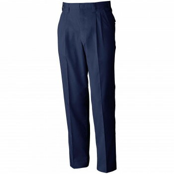 桑和 619 ツータックスラックス 79サイズ ネイビー(1) Absolute GEAR【メーカー直送：代金引換不可：同梱不可】【北海道・沖縄・離島は配達不可】