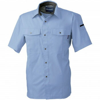 桑和 617 半袖シャツ Mサイズ パープルB(202) Absolute GEAR【メーカー直送：代金引換不可：同梱不可】【北海道・沖縄・離島は配達不可】