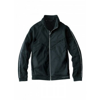 桑和 7474-00 防風ストレッチ軽防寒ブルゾン Lサイズ ブラック(4) G.G.【メーカー直送：代金引換不可：同梱不可】【北海道・沖縄・離島は配達不可】