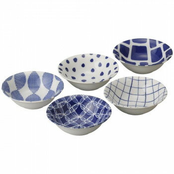 藍小町 小鉢揃 48386【メーカー直送：代金引換不可：同梱不可】【北海道・沖縄・離島は配達不可】