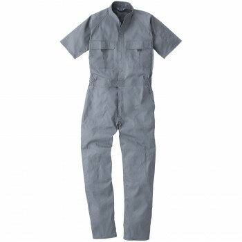桑和 9007 半袖つなぎ 3Lサイズ グレー(7) SOWA【メーカー直送：代金引換不可：同梱不可】【北海道・沖..
