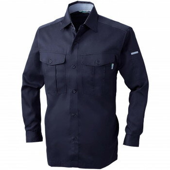 桑和 VA415 長袖シャツ 3Lサイズ ネイビー(1) VIVA SOWA【メーカー直送：代金引換不可：同梱不可】【北海道・沖縄・離島は配達不可】