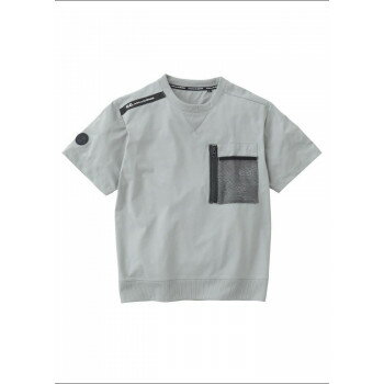 Short Sleeve Shirt - 桑和 8255-53 半袖Tシャツ Sサイズ グレー(7) G.G.【メーカー直送：代金引換不可：同梱不可】【北海道・沖縄・離島は配達不可】