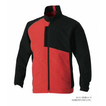 桑和 7532-00 長袖ブルゾン Lサイズ レッド(43) SOWA【メーカー直送：代金引換不可：同梱不可】【北海道・沖縄・離島は配達不可】