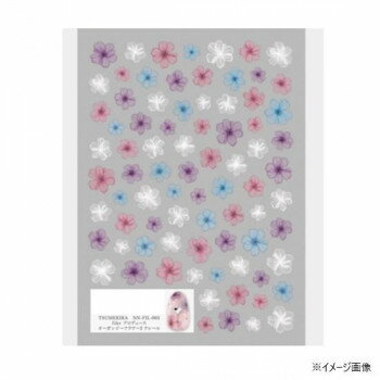 TSUMEKIRA(ツメキラ) ネイルシール filerプロデュース オーガンジーフラワー2 クレール NN-FIL-003【配送方法:メール便/同梱不可/代引不可/日時指定不可】【北海道・沖縄・離島は配達不可】