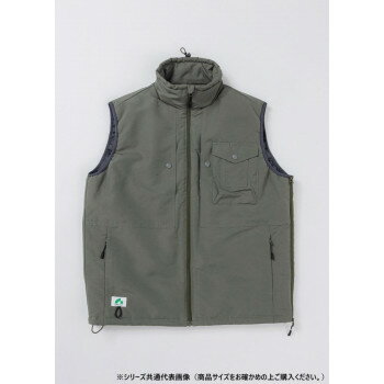 桑和 8614-06 防寒ベスト Lサイズ セージ(117) BEAMS DESIGN【メーカー直送：代金引換不可：同梱不可】【北海道・沖縄・離島は配達不可】