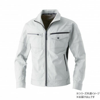 桑和 3042-00 長袖ブルゾン LLサイズ シルバーグレー(22) SOWA【メーカー直送：代金引換不可：同梱不可】【北海道・沖縄・離島は配達不可】