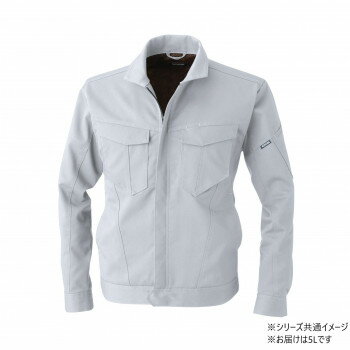 桑和 3042-00 長袖ブルゾン 5Lサイズ シルバーグレー(22) SOWA【メーカー直送：代金引換不可：同梱不可】【北海道・沖縄・離島は配達不可】