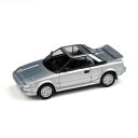 JADI トヨタ MR2 MK1 スーパー 85 メタリックシルバー ライトクローズ RHD 1/64スケール PA65363【メーカー直送:代金引換不可:同梱不可】【北海道・沖縄・離島は配達不可】