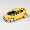 JADI ホンダ シビック FN2 Type R 07 サンライトイエロー RHD 1/64スケール PA65395【メーカー直送:代金引換不可:同梱不可】【北海道・沖縄・離島は配達不可】