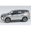 JADI B トヨタ フォーチュナー 23 メタリックシルバー LHD 1/64スケール PB55722【メーカー直送:代金引換不可:同梱不可】【北海道・沖縄・離島は配達不可】
