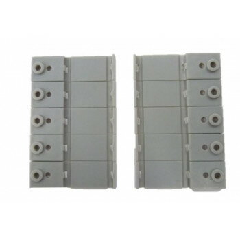 トイテック 単線用架線柱ベース 10個入り A006【配送方法:メール便/同梱不可/代引不可/日時指定不可】..