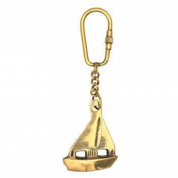 インドブラス キーリング ヨット 34524008001【配送方法:メール便/同梱不可/代引不可/日時指定不可】【..